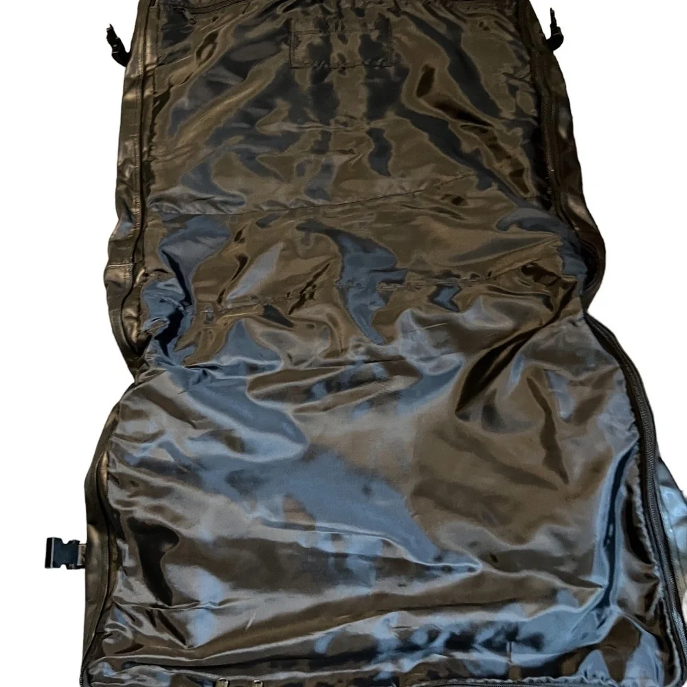 Claire Chase‎ Classic Garment Black Bag Saddle
